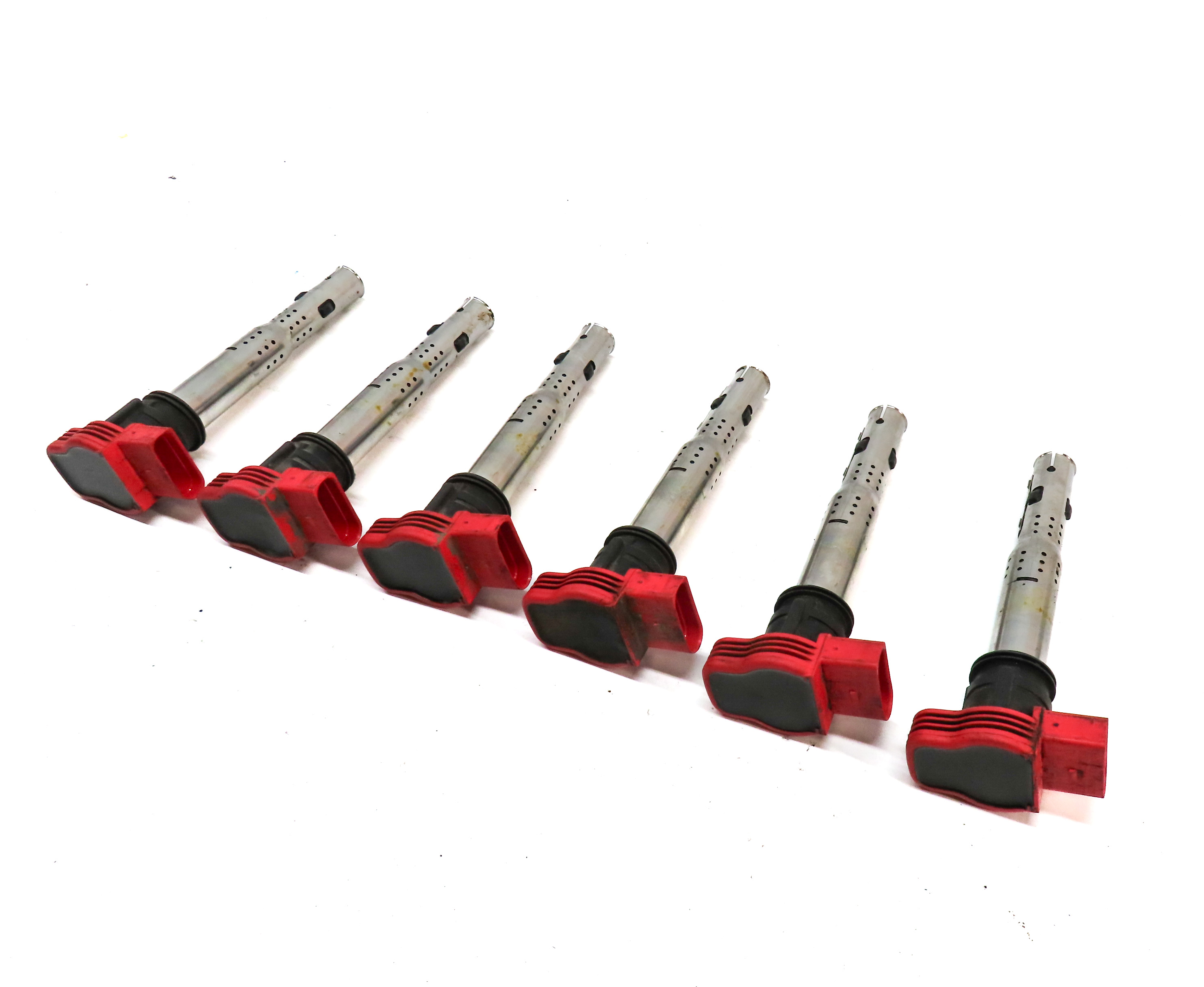 2005-2017 AUDI A4 S4 A5 S5 A6 S6 A7 A8 Q5 SQ5 Q7 R8 S8 IGNITION COIL SET 6 — exact item pictured